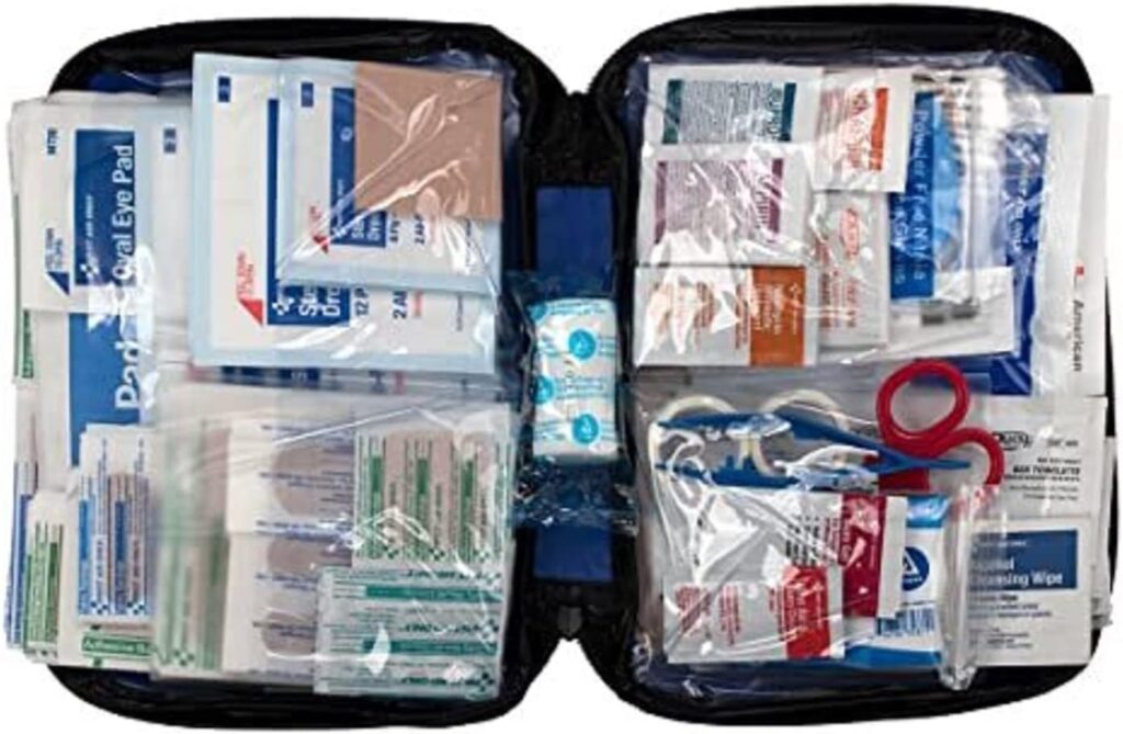 First Aid Only 442 All-Purpose Emergency First Aid Kit for Home, Work, and Travel, 298 Pieces